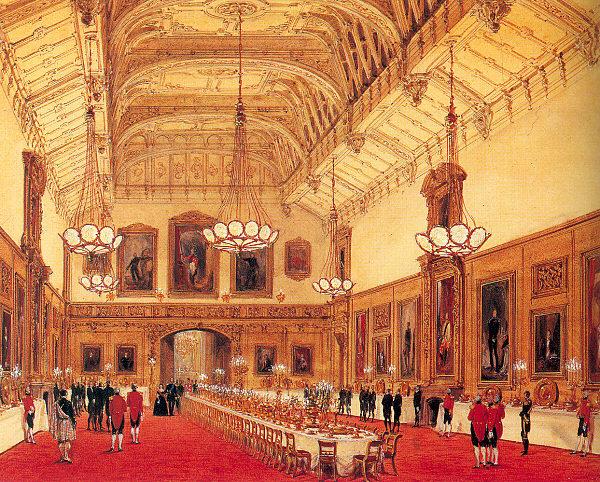 Nash, Joseph The Waterloo Chamber, Windsor Castle